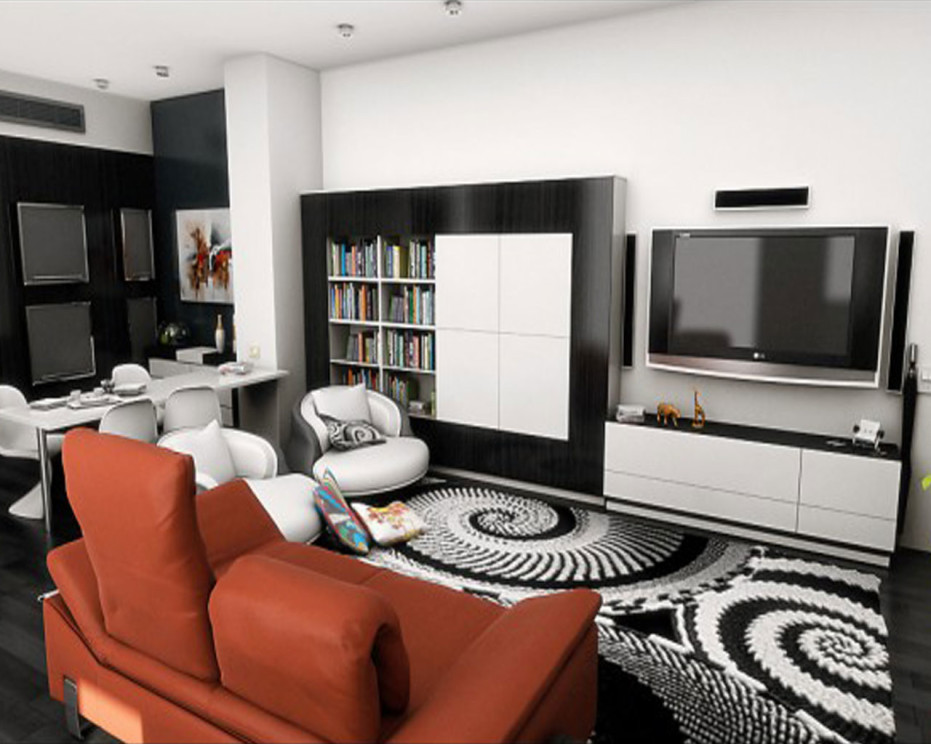 Stylish Contemporary Living Room Design