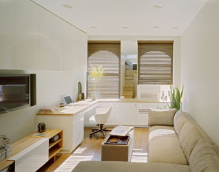 Stylish modern small living room designs 33