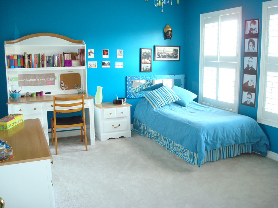 Fresh Blue Bedroom Painting Ideas