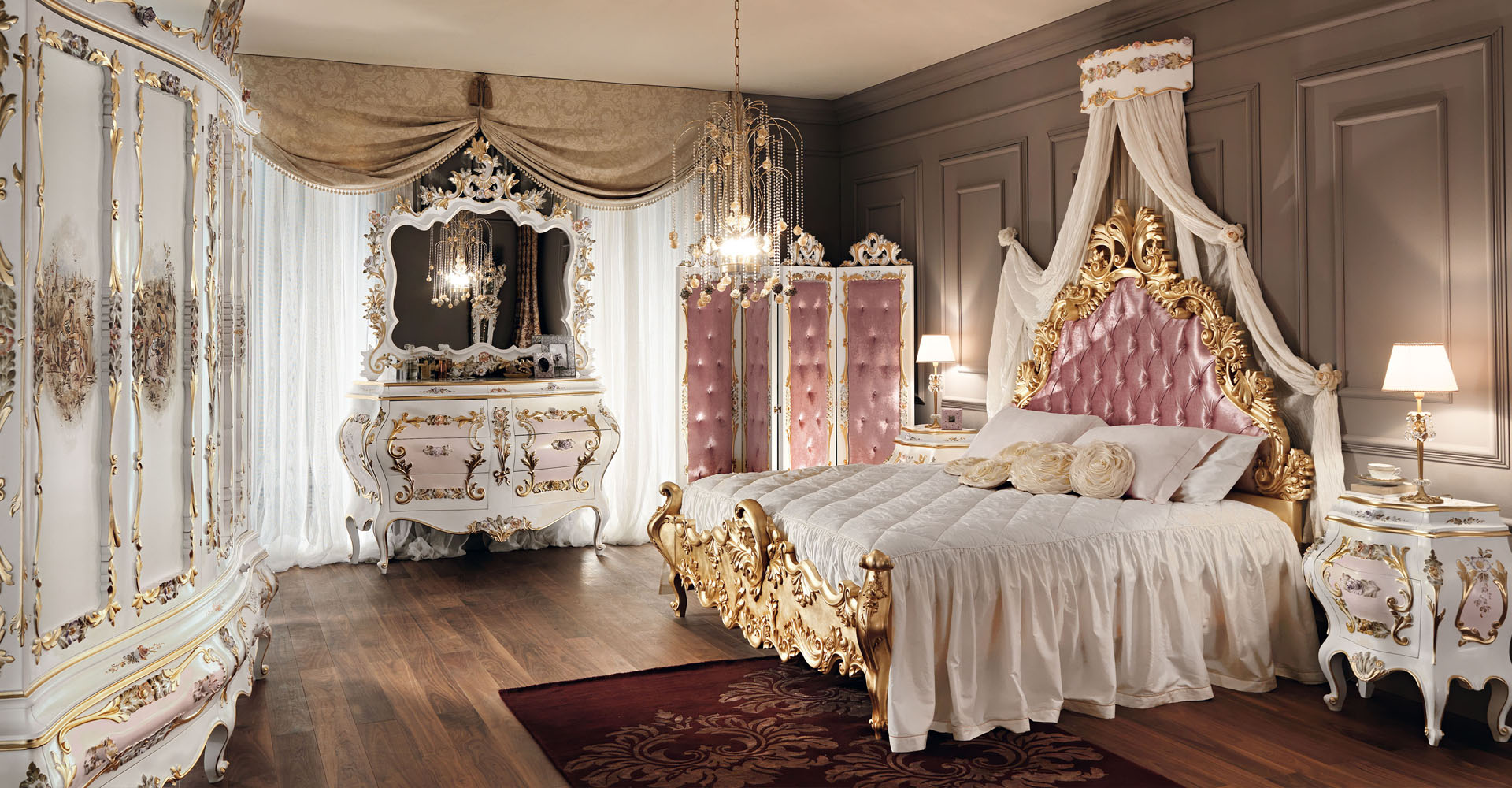luxury king bedroom design