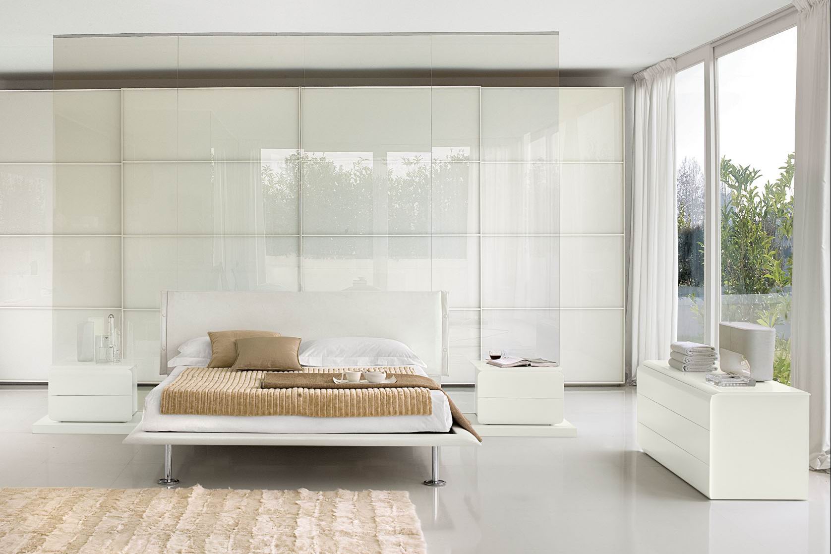 modern white bedroom ideas