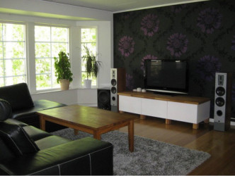 Simple modern living room