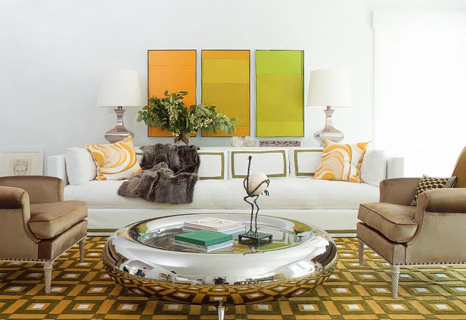 elegant living room idea