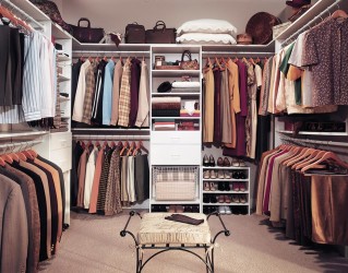 Large walk in closets