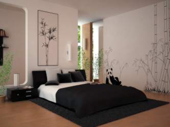 Stylish bedroom design