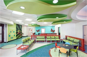 Medical office waiting room Interior Design