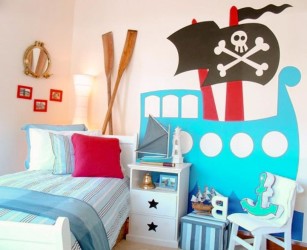 Pirate bedroom theme
