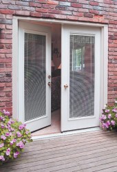 French Patio Doors With Built In Blinds 7