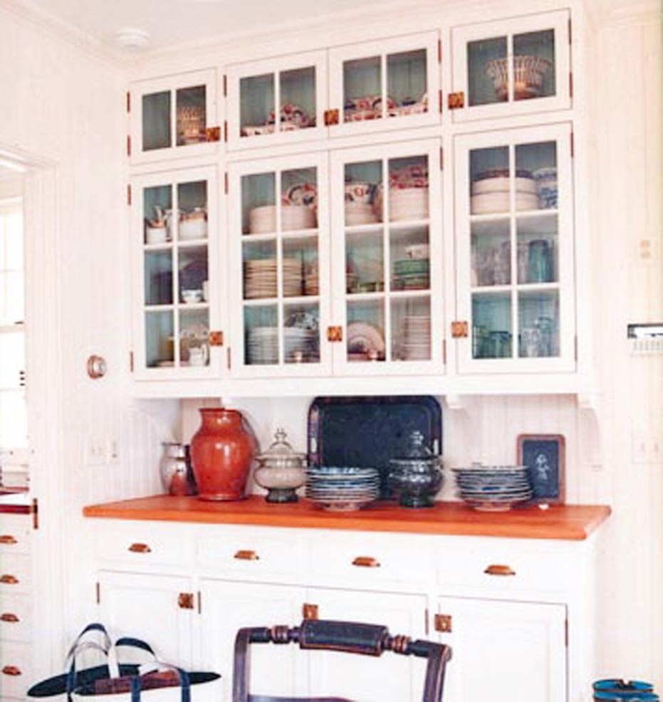 Bright Glass Front Kitchen Cabinet Doors | Spotlats