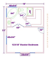 Master Bedroom Color Schemes Addition Floor Plans 4