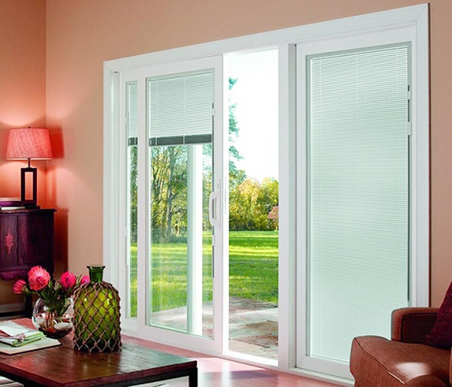 Sliding Patio Doors With Built In Blinds 4