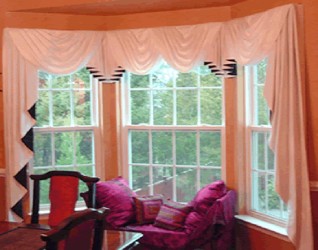 Window Treatments For Small Bow Windows Picture