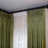 Corner Curtain Rod Photos