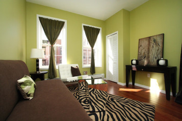 Living Room Green Wall Paint Ideas