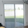 Vertical blinds add clean