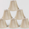  burlap chandelier lamp shades