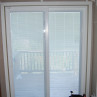  patio doors with built in shades