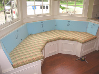 Rounded Bay Window Seat Cushions Covers