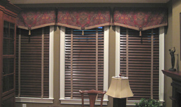Window Blinds And Valance
