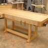 wood workbench