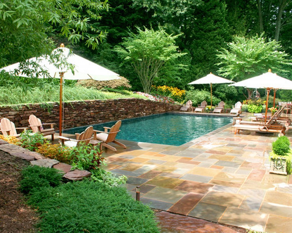 Backyard Garden Small Backyard Pool Ideas