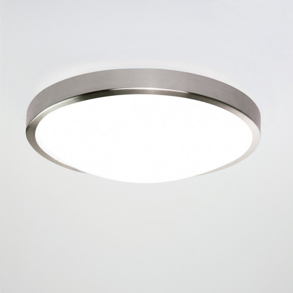 Matt Nickel Bathroom Ceiling Light