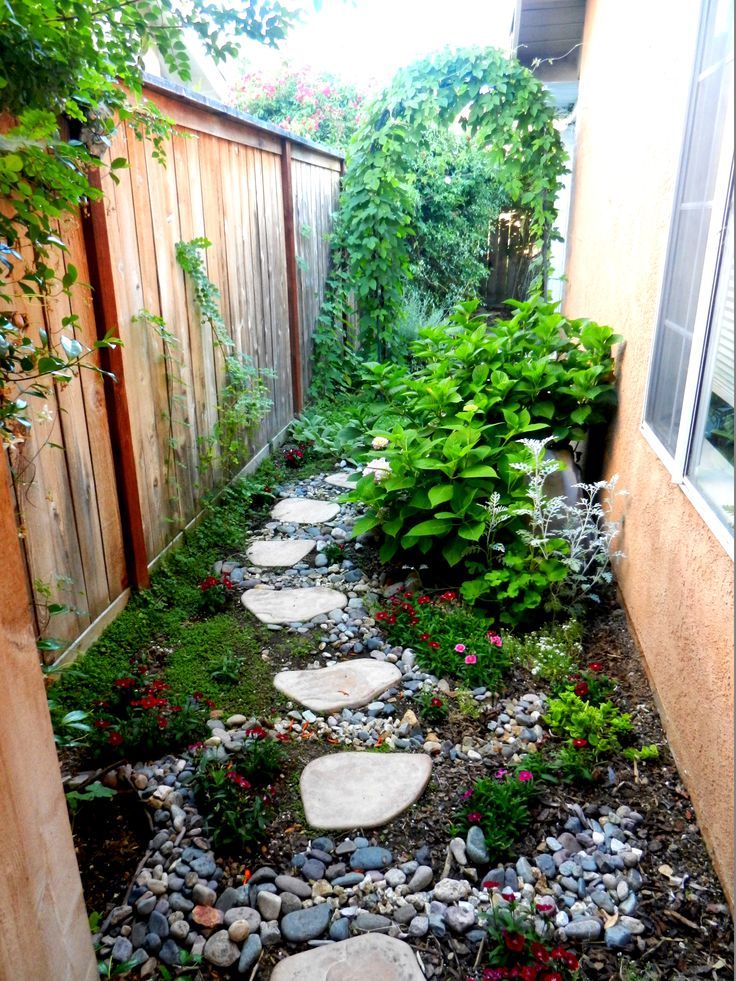 Narrow Side Yard, Stepping Stones  Product Ideas