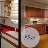 Refinishing Kitchen Cabinets Before And After
