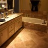 Travertine Bathroom Floor Tile Designs