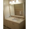 bathroom vanities and matching linen cabinets