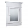 white recessed medicine cabinet